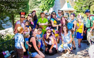 PAXbaby and Disneyland babywearing!