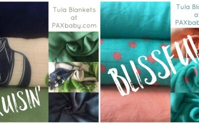 TULA Blankets are at PAXbaby.com