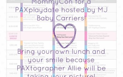 Come play with PAXbaby.com & MJ Baby Carriers at MommyCon OC!