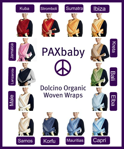 PAXbaby Dolcino Organic Woven Wrap