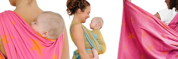 Oh Snap Back Carry PAXbaby KoKaDi woven wrap