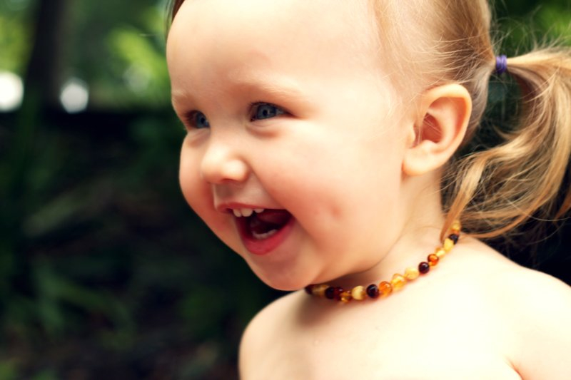 PAXbaby baltic teething amber necklace